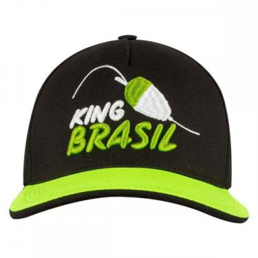 Imagem de Boné King Brasil - Telado Vários Modelos, Bóia verde