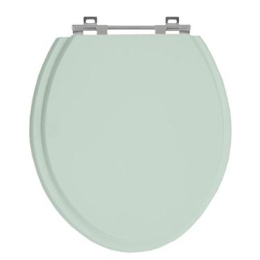 Imagem de Tampa de Vaso Convencional Oval Verde Água Marinha Tampa Vaso Deca-inc
