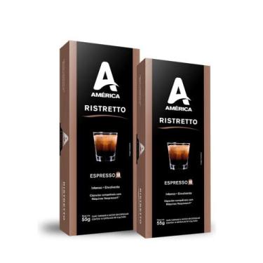 Imagem de Kit 20 Cápsulas de Café América Ristretto