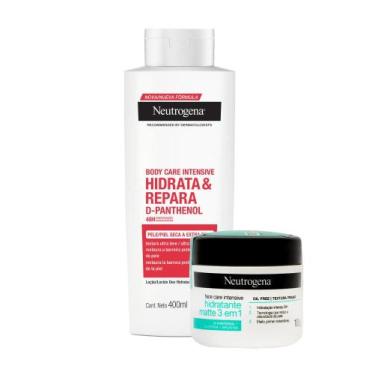 Imagem de Kit Hidratante Corporal Neutrogena Body Care Intensive Hidrata & Repar