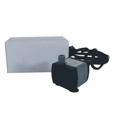 Imagem de Bomba Bombinha Motor submerso Para Bebedouro gato Fonte Água Aquário 1