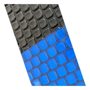 Imagem de Lona Térmica Piscina 10x5 300 Micras Proteção Uv BLACK/BLUE - Não defi