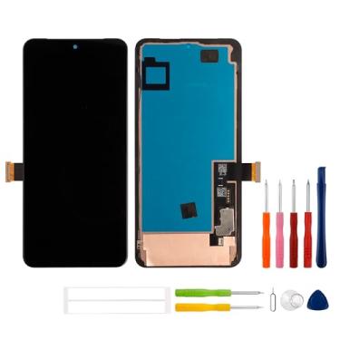 Imagem de SWARK Para Google Pixel 8 Pro LCD Display Touch Screen Digitalizador Substituição GC3VE G1MNW (Preto com Suporte 17.0 cm) Display LCD Digitalizador Touch Screen Montagem com Ferramentas de Peça de