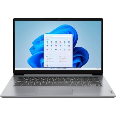 Imagem de Lenovo Notebook IdeaPad 1 14 HD, processador Intel Celeron N4020, 4 GB de RAM, 128 GB de armazenamento (64 GB eMMC + 64 GB MicroSD), Windows 11 Home, cinza nuvem, cartão microSD Alpacatec 64 GB