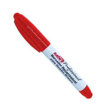 Imagem de Caneta Marcadora Recarregável Para Quadro Branco 1 Uni - Radex, Vermel