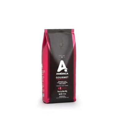 Imagem de CAFÉ TORRADO EM GRÃO AMÉRICA GOURMET 500g