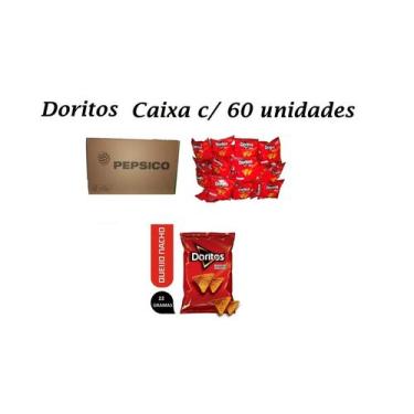 Imagem de Biscoitos Salgadinhos Elma Chips Doritos Caixa com 60 un