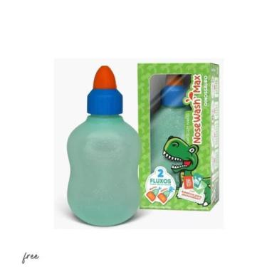 Imagem de Dispositivo nosewash  para lavagem nasal  - dinossauro
