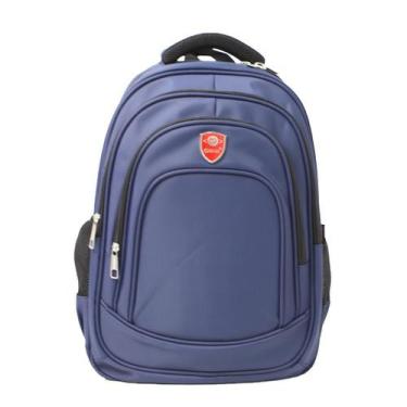 Imagem de Mochila Escolar Feminina Masculina Resistente Impermeável - OKI-NI, Az