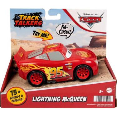 Imagem de Carros Disney Cars McQueen - Track Talkers c/som 15cm Mattel