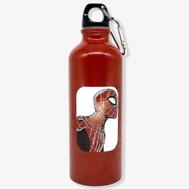 Imagem de Garrafa Aluminio Homem Aranha 500ml 10073085 - ZonaCriativa
