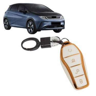 Imagem de Capa Com chaveiro Proteção Chave 4 Bt Byd Song Seal Dolphin MIni Bolt 