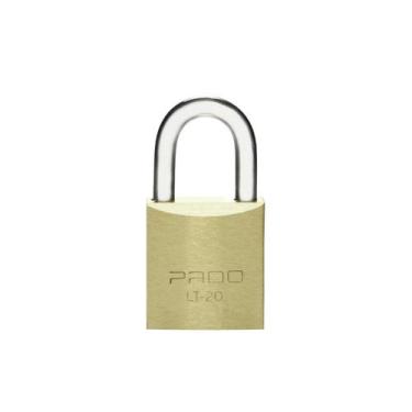Imagem de 10 Cadeado Pado 20mm Mesmo Segredo Mesma Chave