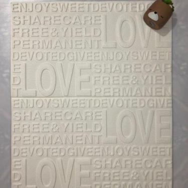 Imagem de Painel 3d auto adesivo em espuma 700x700mm kit 4pçs - LAGGE DECORAR