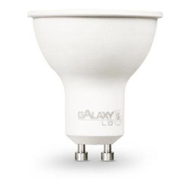 Imagem de Lampada led dicroica 6,5w branco quente 2700k gu10 galaxy