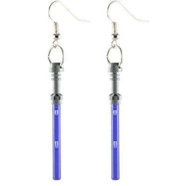 Imagem de Brincos de sabre de luz joias divertidas, Prata