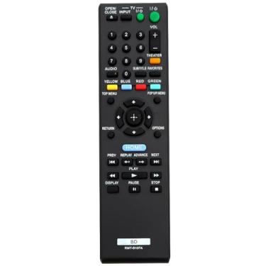 Imagem de Controle remoto de substituição RMT-B107A aplicável para Sony Blu-ray Disc Player BDP-S270 BDP-S370 BDP-S470 BDP-S373 BDP-S570 BDP-BX37 DP-BX57 BDPS270 BDPS370 BDPS470 BDPS373 BDPS5700 BDPBXX. 37