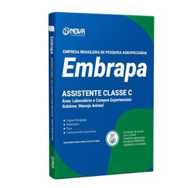 Imagem de Apostila EMBRAPA 2024 - Assistente Classe C  Área: Laboratório e Campo