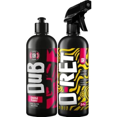 Imagem de Produto para Limpeza de Pneus D-Ret + Shampoo Automotivo Snow Many Dub Boyz