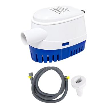 Imagem de Generic Bomba de porão elétrica Acessórios para bomba marítima Pumpar encanamento fácil de instalar, bomba de água de porão com interruptor de flutuação para, G950