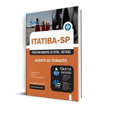 Imagem de Apostila Prefeitura de Itatiba - SP  - Agente de Trânsito - Editora So