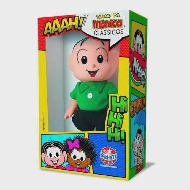 Imagem de Brinquedo Boneca Turma da Mônica Clássico Cebolinha 978