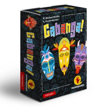 Imagem de Cabanga Jogo de Cartas Papergames Pocket Crianças e Adultos