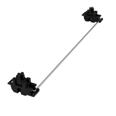 Imagem de GATERON Estabilizador de placa de baixo perfil, compatível com teclado mecânico de jogos 60% (preto)