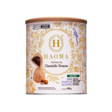 Imagem de Bombom Chocolate Branco Linha Stevia - Haoma - 160g