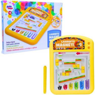 Imagem de Jogo Educativo Labirinto Magnético de Cores Divertido 4082 Paki Toys