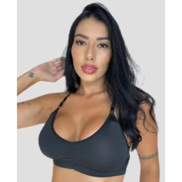 Imagem de Kit 2 Top Fitness Academia com Bojo Removível e Alça Fina - Valen stor