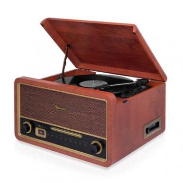 Imagem de Sistema de Som Hi-fi Raveo Turner com Toca Disco Bluetooth