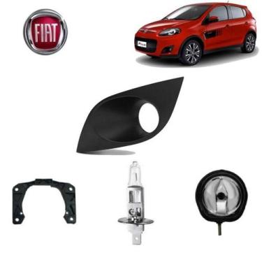 Imagem de Acab+Farol Milha Palio Attractive 2012 a 2018 H1 LE - BWR