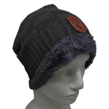 Imagem de Touca De Frio Gorro Inverno Masculino Feminino Presente Top Tamanho Ún