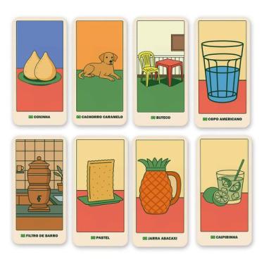 Imagem de Kit 8 Imãs De Metal Ícones Do Brasil Contemporáneo 3x6cm - M-Planner