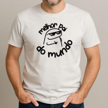 Imagem de Camiseta Melhor Pai Do Mundo Presente Dias Dos Pais 217 Paizão Avô - N