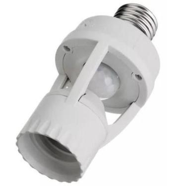 Imagem de Sensor De Presença Com Fotocélula Para Lâmpada Soquete E27 Lampada Cum