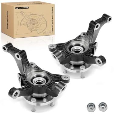 Imagem de A-Premium Conjunto De Rolamento Volante Dianteiro Esquerdo E Direito 2X Compatível Com Chevrolet Aveo 2004-2011, Aveo5 2007-2011 Pontiac G3 2009-2010, Lado Do Motorista Passageiro