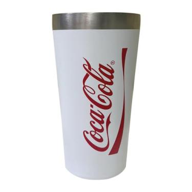 Imagem de Haüskraft- Copo térmico Coca- Cola branco 500ml