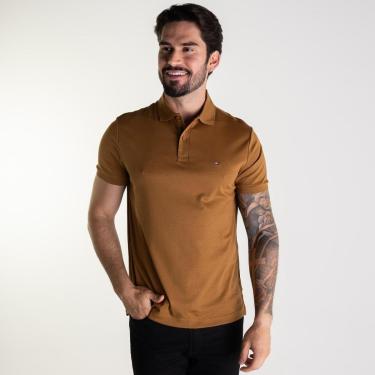Imagem de Camisa Polo Tommy Hilfiger Liquid Cotton Whisky-Masculino