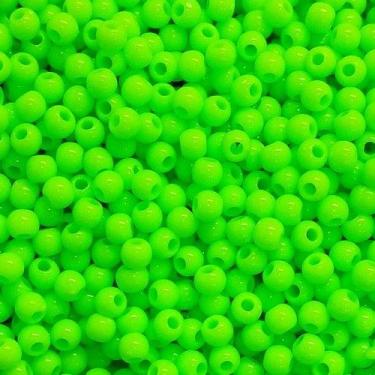 Imagem de BOLINHA DE RESINA Nº 04 (15 G) - LADEIRA BIJUTERIAS, VERDE NEON