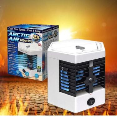Imagem de Mini Ar Condiciona Portátil Climatizador Umidificador Clima - Wcan