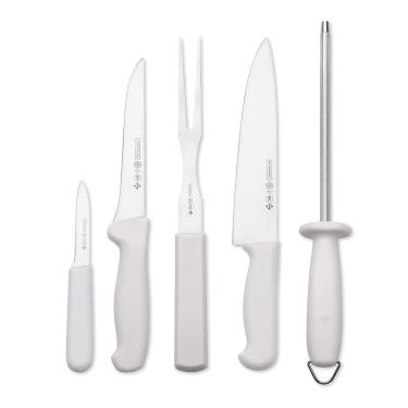 Imagem de CONJUNTO CHURRASCO BRANCO 5PC MASTER LINE MUNDIAL 7800-5