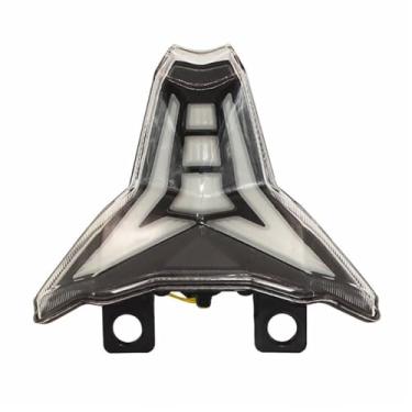 Imagem de Luz traseira LED integrada para Z1000 2014-2020 Ninja ZX-10R Ninja ZX-10RR 2016-2020 Ninja 250 Ninja 400 2018-2023. (Branco)