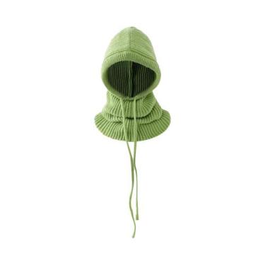 Imagem de Balaclava de Inverno Unissex Tricotada - À Prova de Vento com Capuz e 