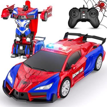 Imagem de Carro de controle remoto CEGOUFUN Transforming Robot 1:18 para criança