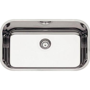 Imagem de Cuba De Embutir Lavínia 56 Bl Em Aço Inox Com 56x34cm Válvula Com Escape - 94024203 - T...