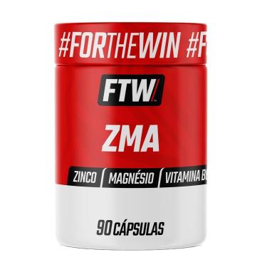 Imagem de ZMA Zinco Magnésio Vitamina B6 90 Cápsulas FTW-Unissex