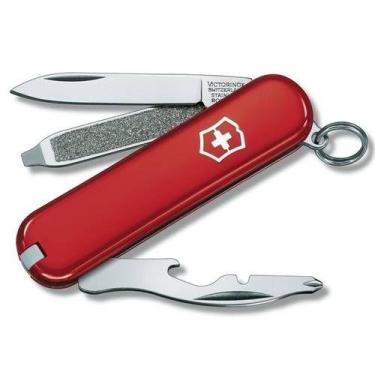 Imagem de Mini Canivete Suíço Victorinox Rally Vermelho 9 funções Original 0.616