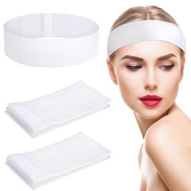 Imagem de Bandana de spa descartável Pimoys 30 unidades para mulheres